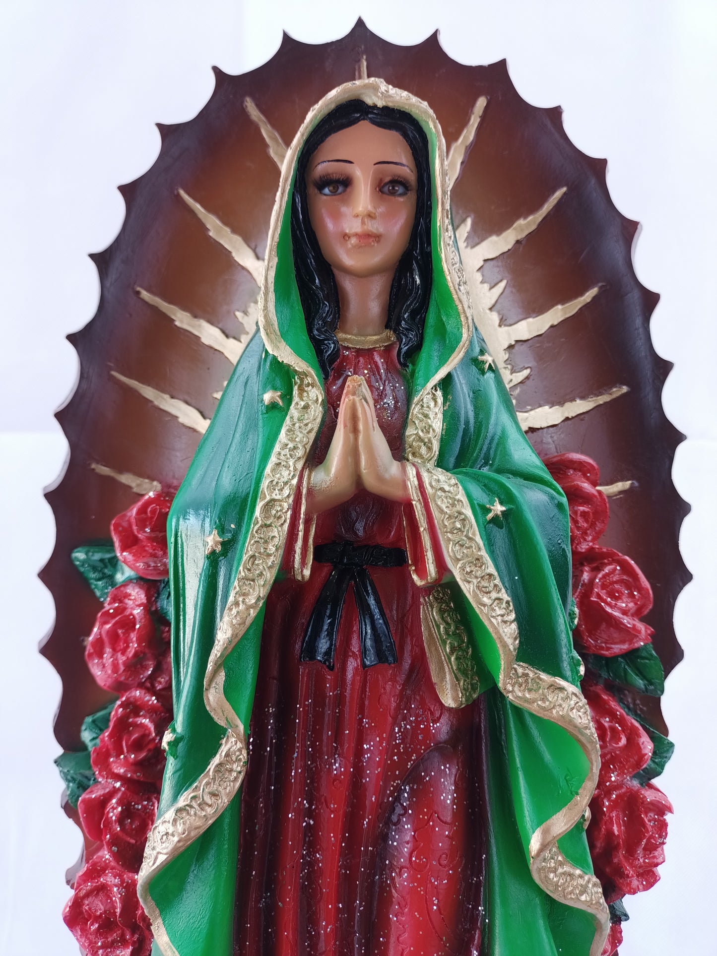 Virgen de Guadalupe 50 cm – Fe, Protección y Belleza en Cada Detalle