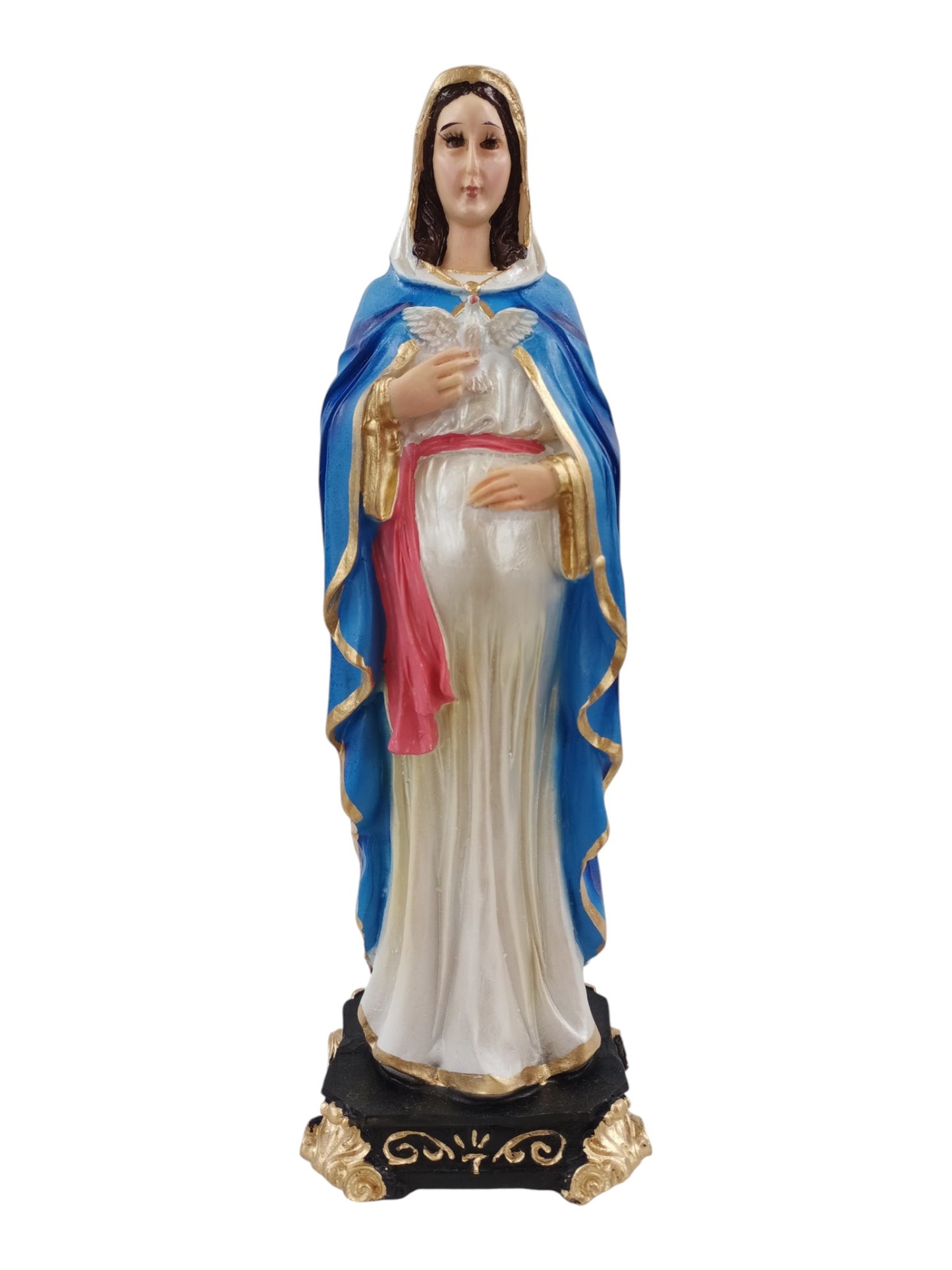 Virgen de la Dulce Espera – Amor, Protección y Bendición de Vida (30 cm)