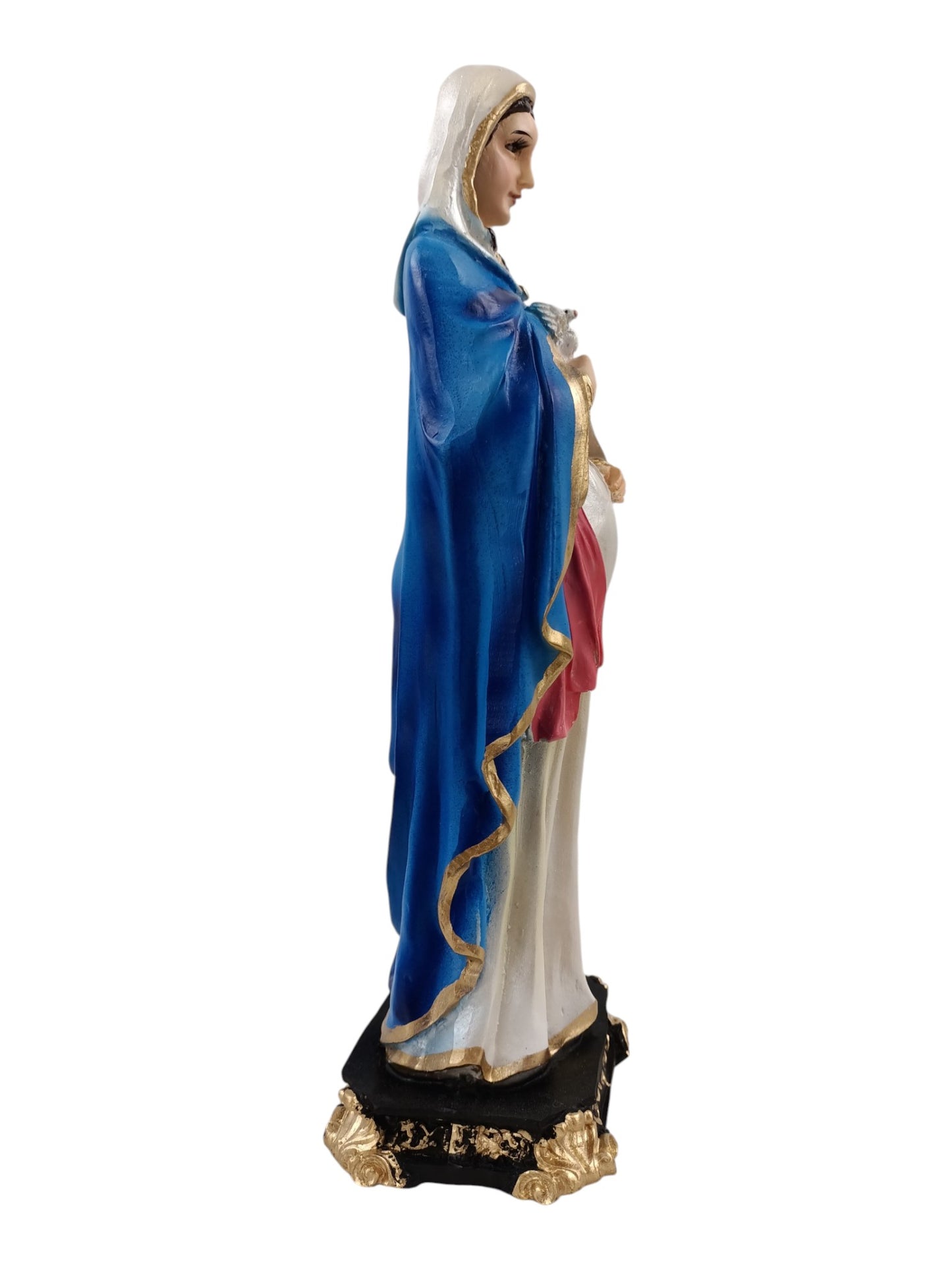 Virgen de la Dulce Espera – Amor, Protección y Bendición de Vida (30 cm)