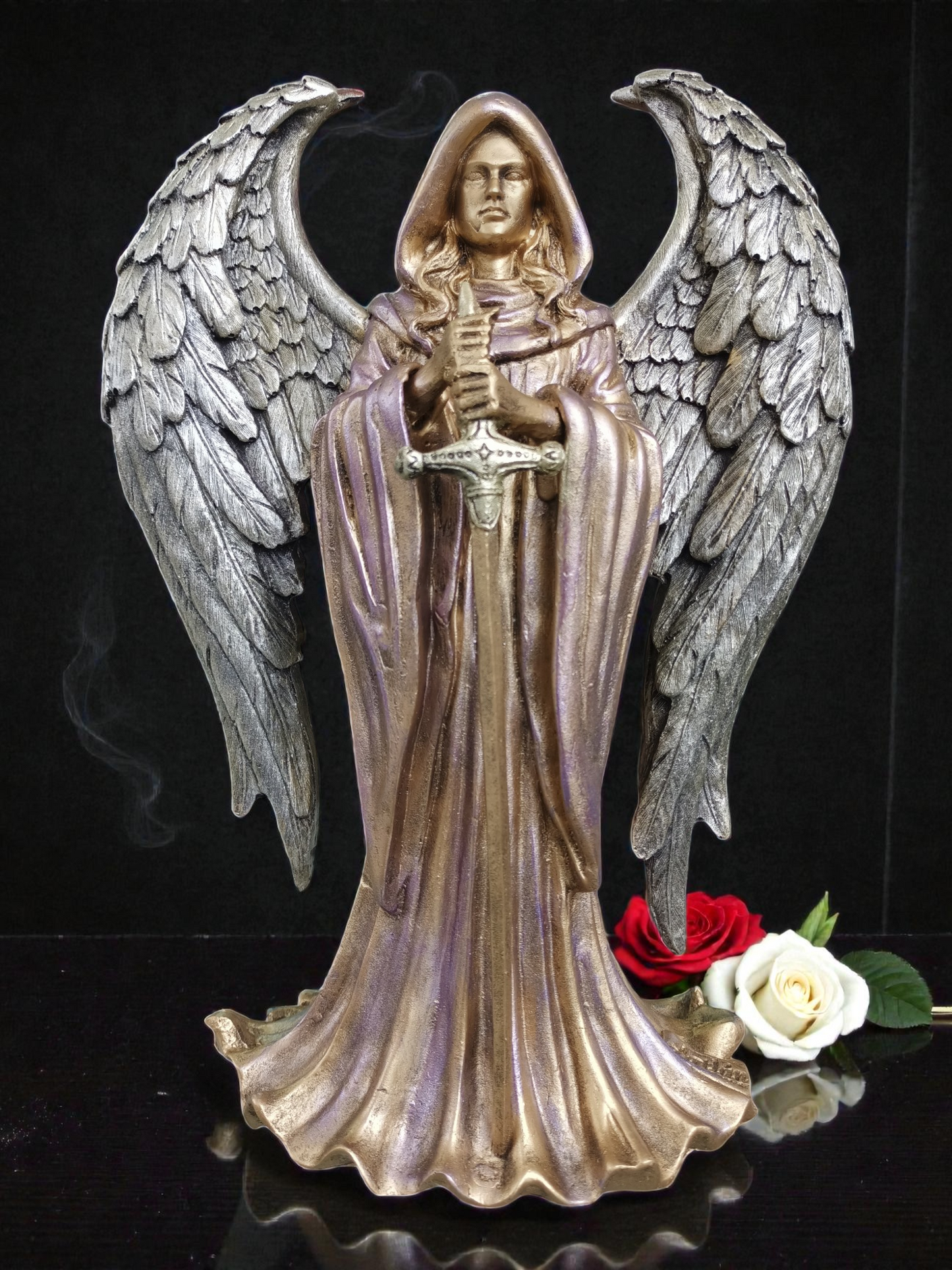 Figura Dualidad de la Vida y la Muerte | Luz y Oscuridad.
