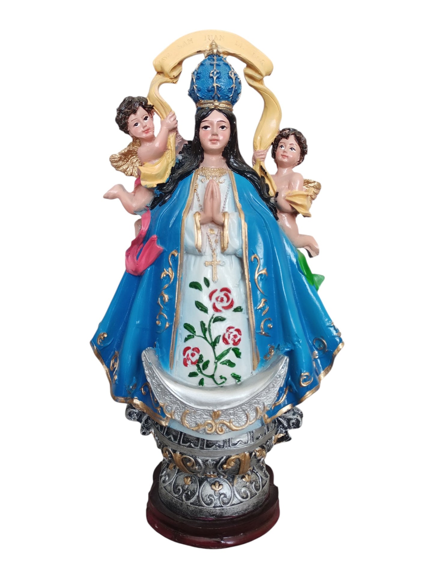 Virgen de San Juan de los Lagos – Fe, Milagros y Protección Divina (32 cm)