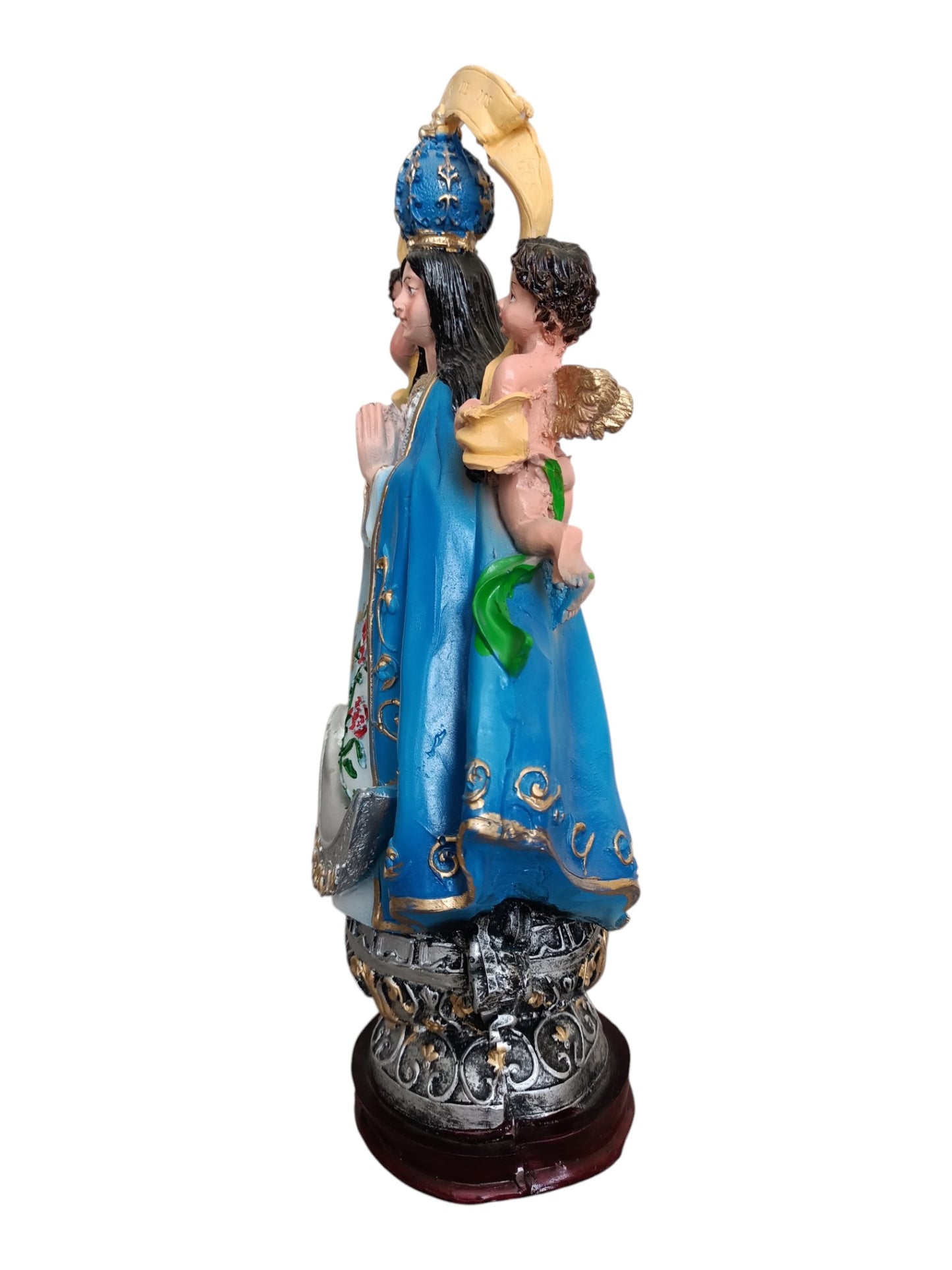 Virgen de San Juan de los Lagos – Fe, Milagros y Protección Divina (32 cm)