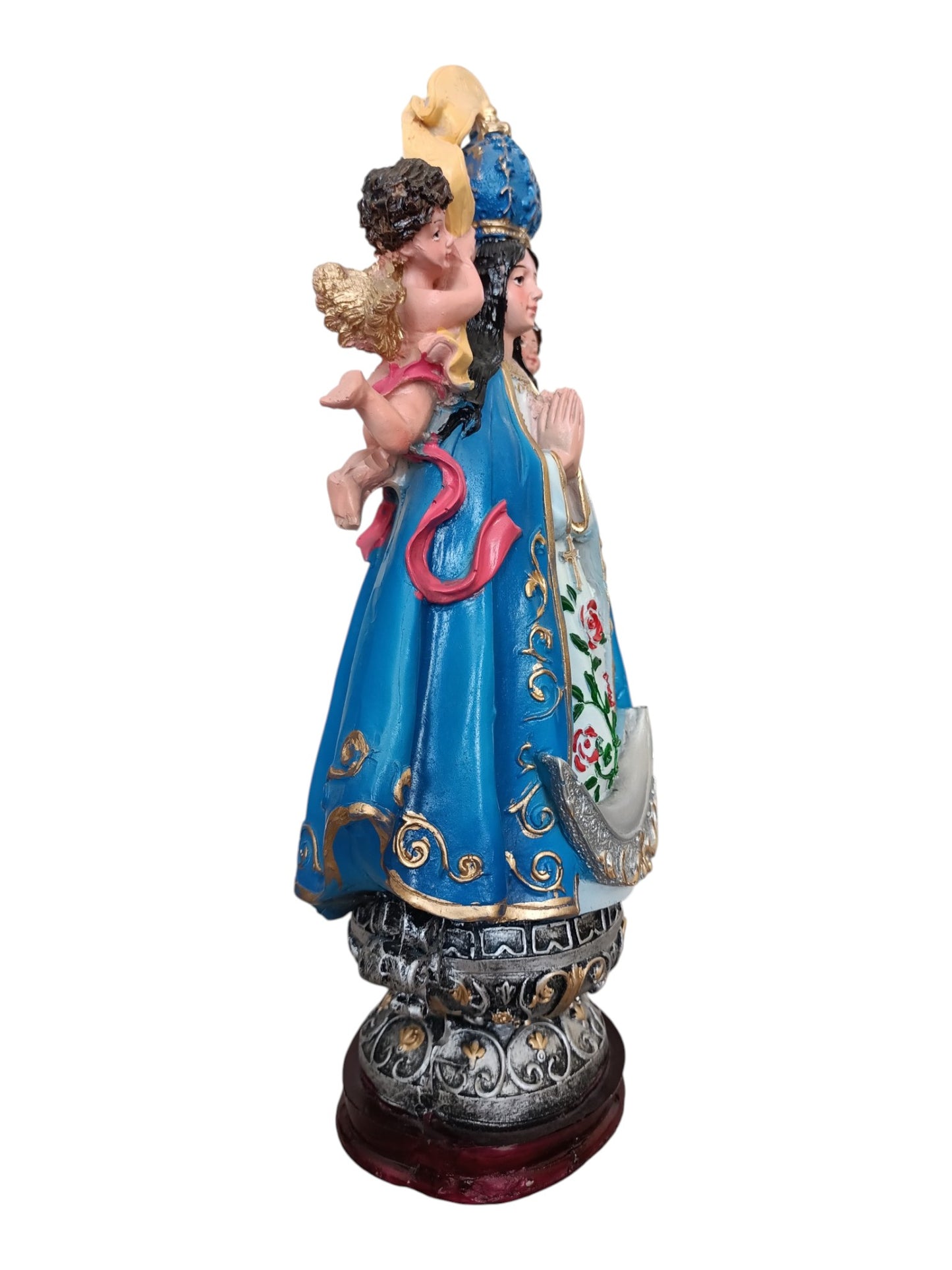 Virgen de San Juan de los Lagos – Fe, Milagros y Protección Divina (32 cm)
