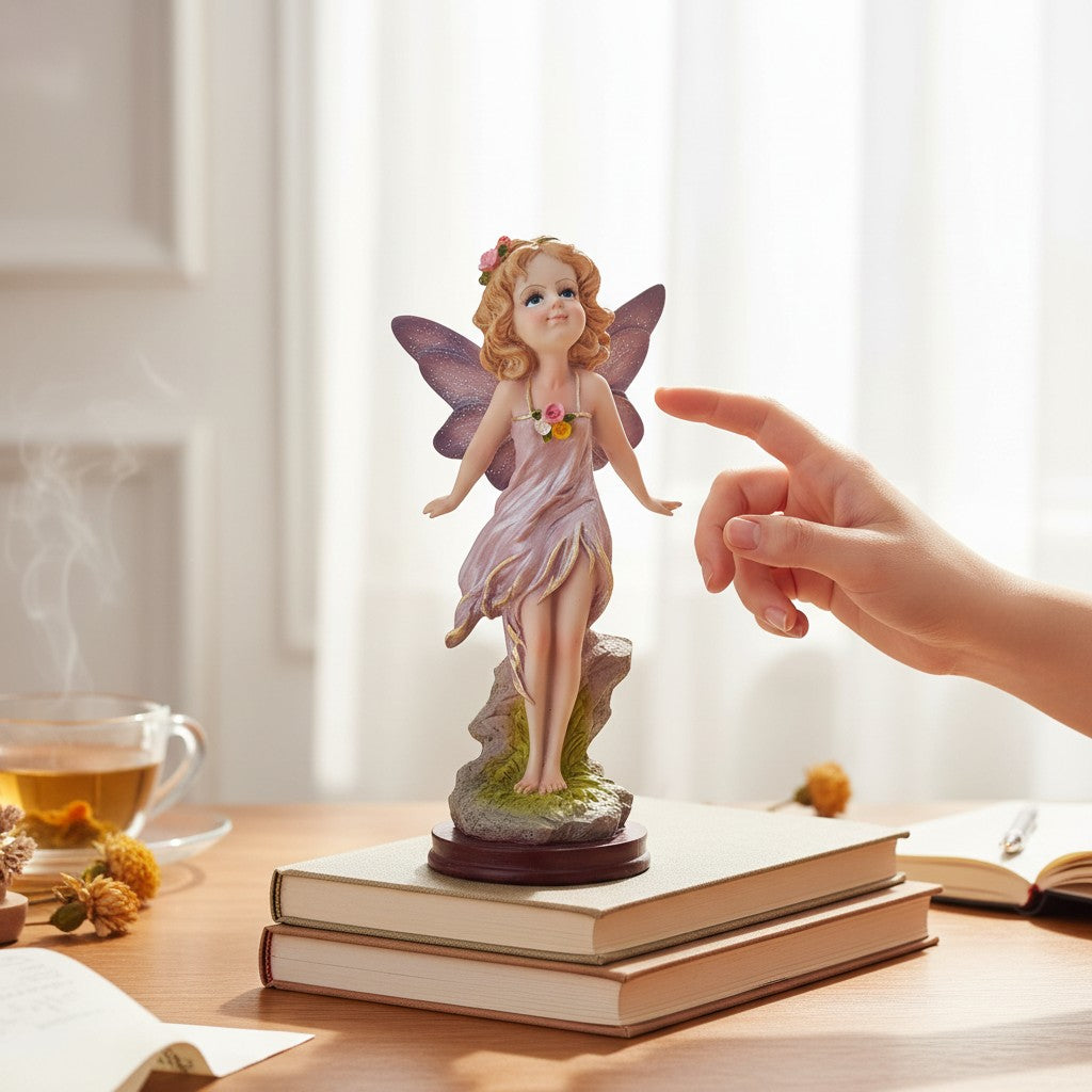 Dúo de Hadas Encantadas Haditas – Magia, Dulzura y Energía Positiva para tu Hogar (26 cm)