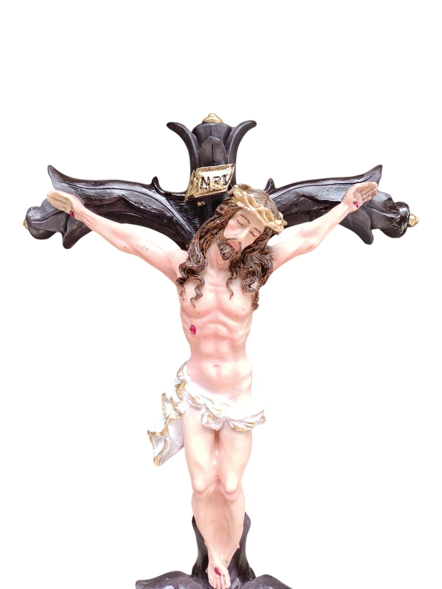 Cristo Crucificado – Amor, Sacrificio y Protección Divina (42 cm)