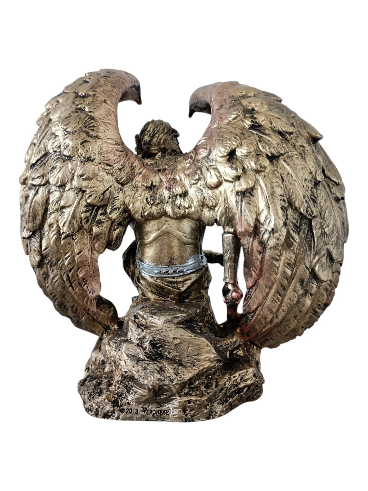 Figura Decorativa de Lucifer Ángel Caído – Elegancia Oscura en Resina