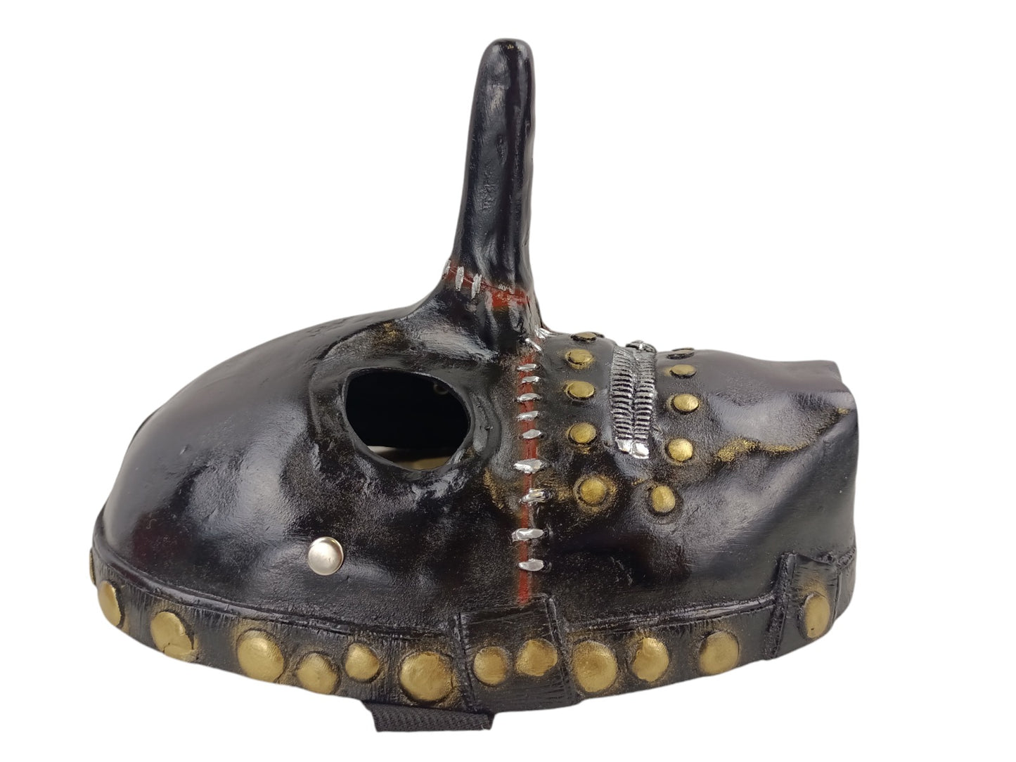 Máscara de Pinocho Oscura | Máscara Decorativa de Terror en Resina