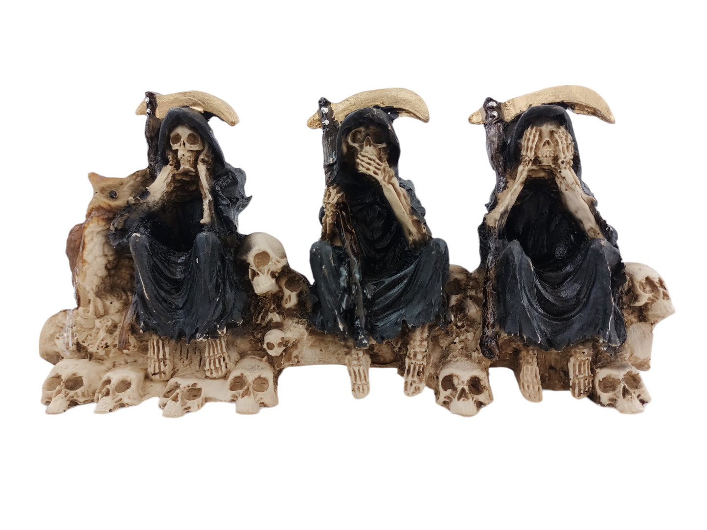 Niña Blanca Santísima Muerte Santa 3 Virtudes Pequeña