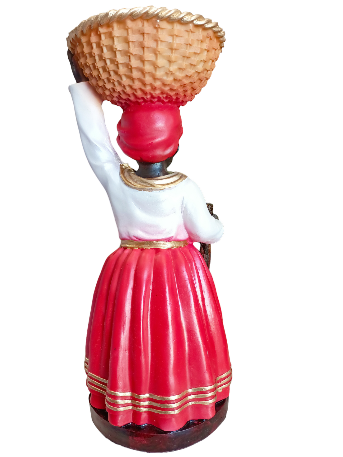 Madama: Prosperidad y Buena Suerte 30 cm resina Religión Yoruba
