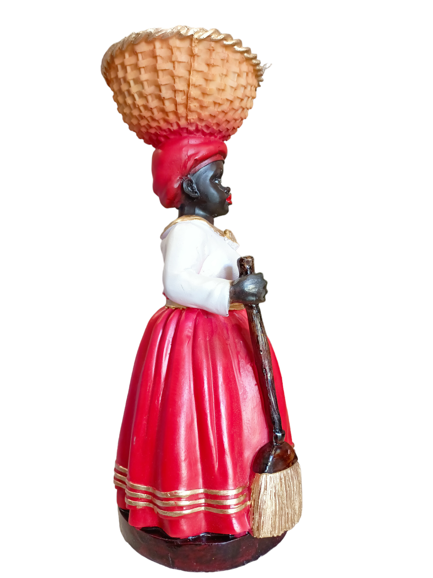 Madama: Prosperidad y Buena Suerte 30 cm resina Religión Yoruba