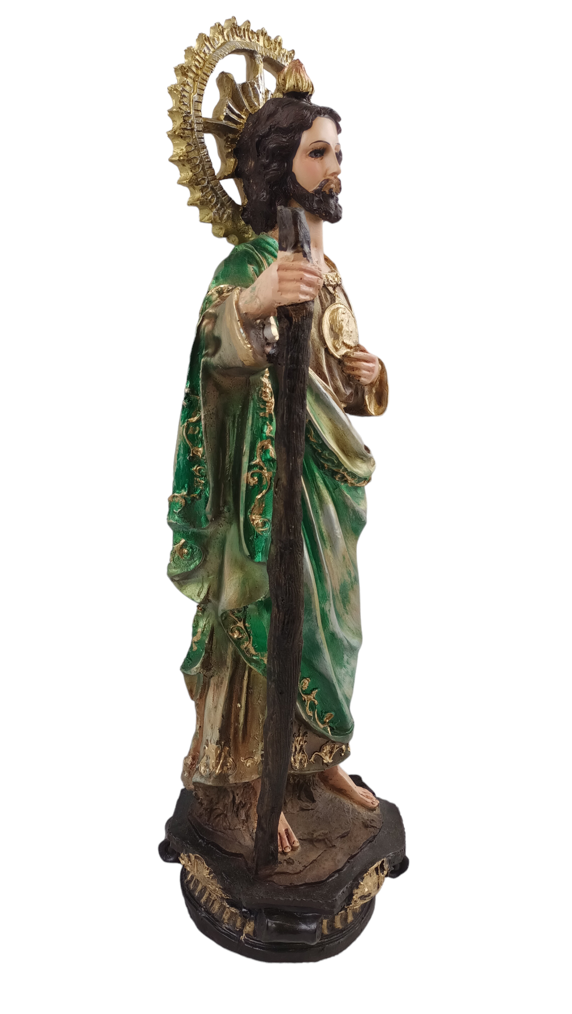 Saint Jude Thaddeus, 50 cm, in Resin – Protector of Difficult Causes