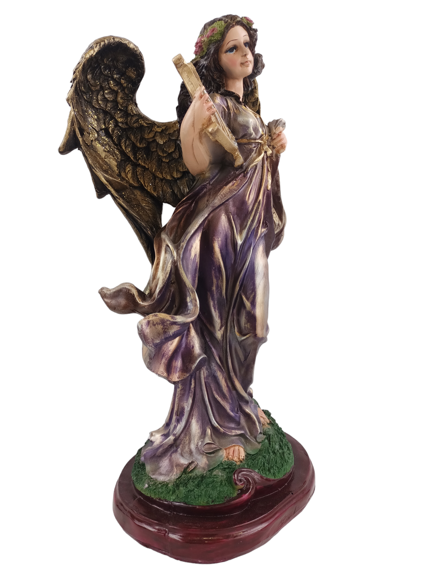 Escultura Ángel Celestial de la Armonía 45 cm Decoración para el Hogar