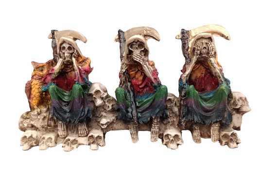 Niña Blanca Santísima Muerte Santa 3 Virtudes Pequeña