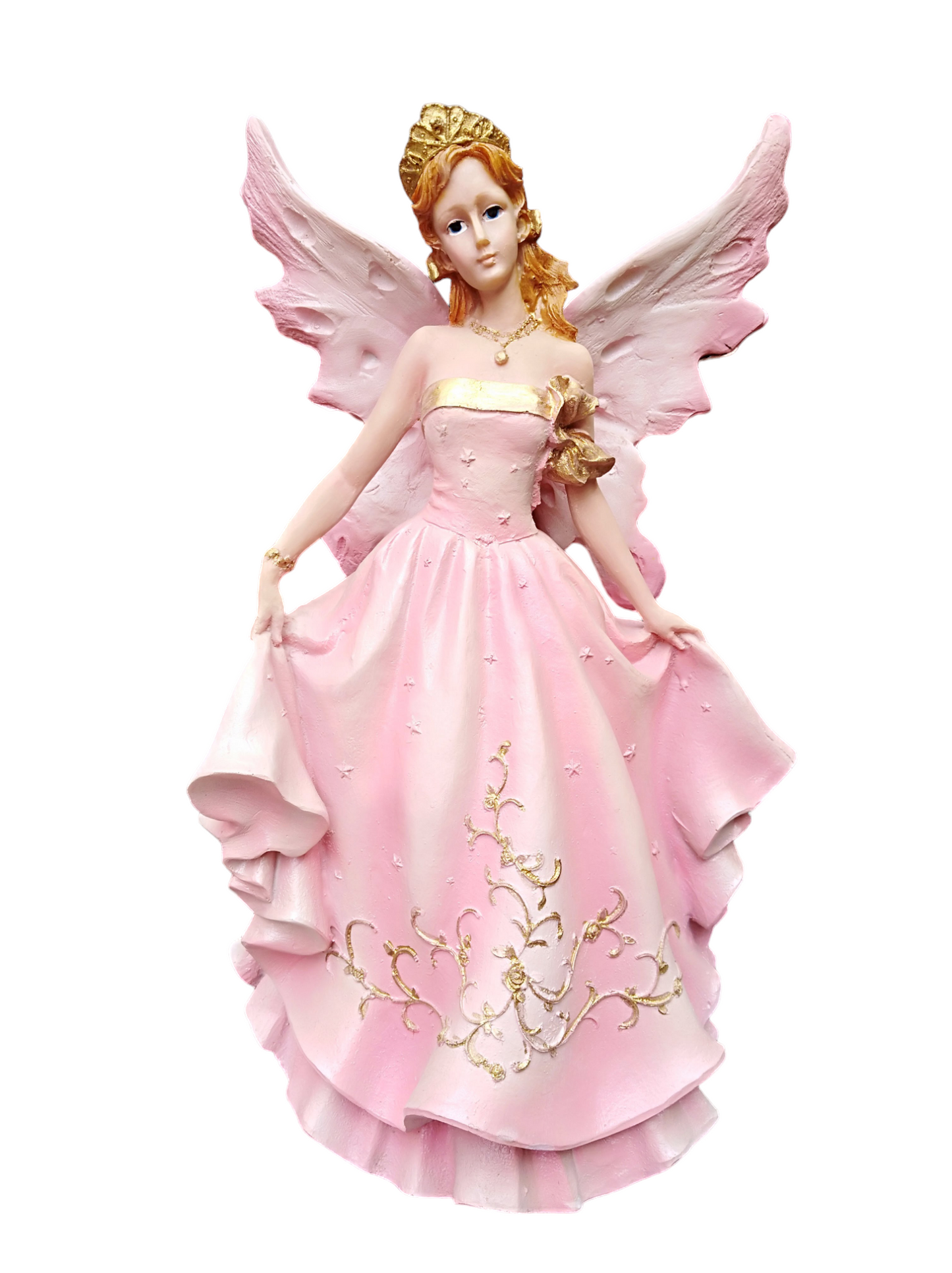 Escultura Decorativa de Quinceañera en Resina Fina