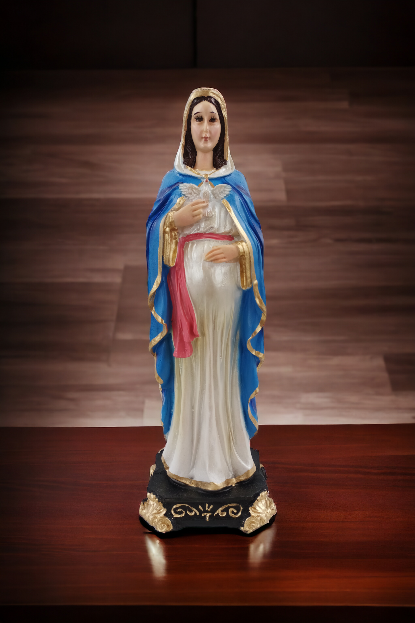 Virgen de la Dulce Espera – Amor, Protección y Bendición de Vida (30 cm)