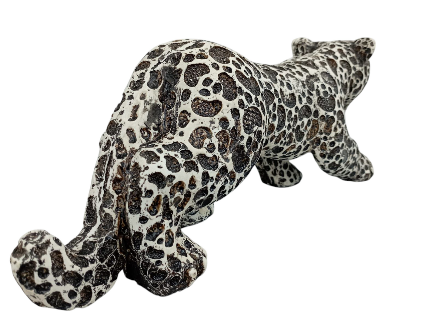 Jaguar Decorativo Artesanal en Resina – Elegancia Salvaje para tu Espacio | 16 cm
