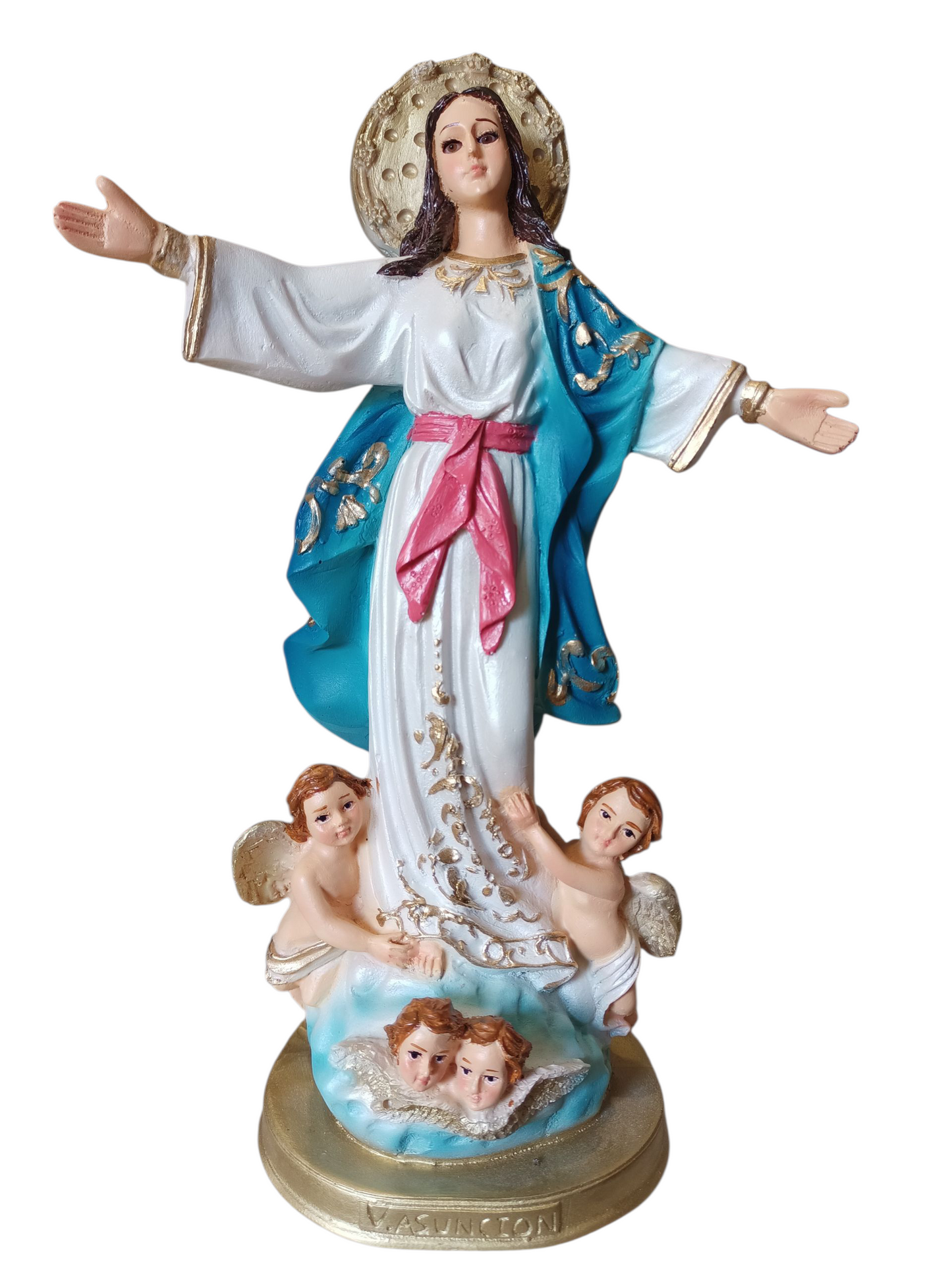 Virgen de la Asunción – Imagen en Resina de 30 cm