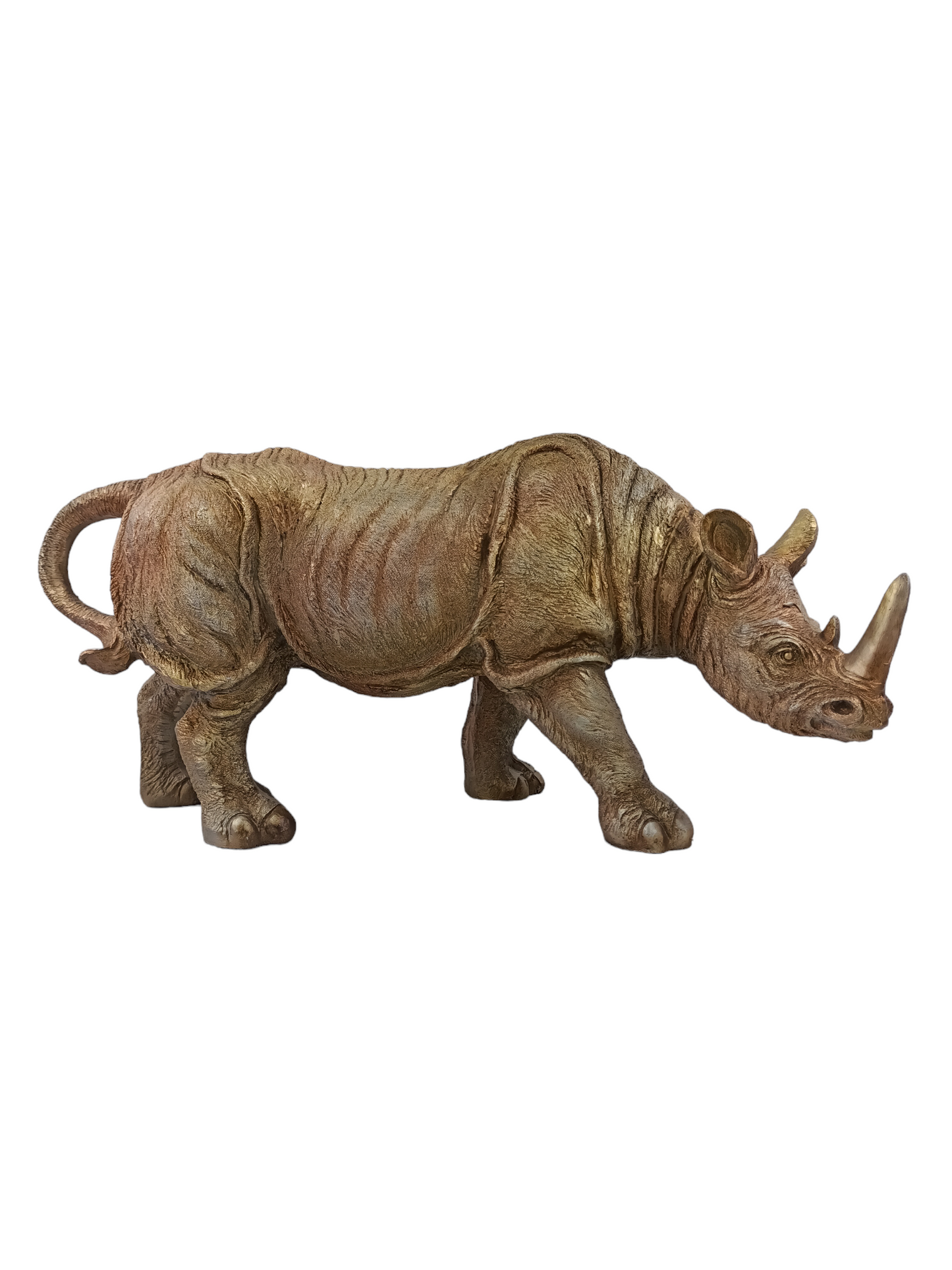 Rinoceronte Decorativo – Símbolo de Fuerza, Protección y Presencia Imponente