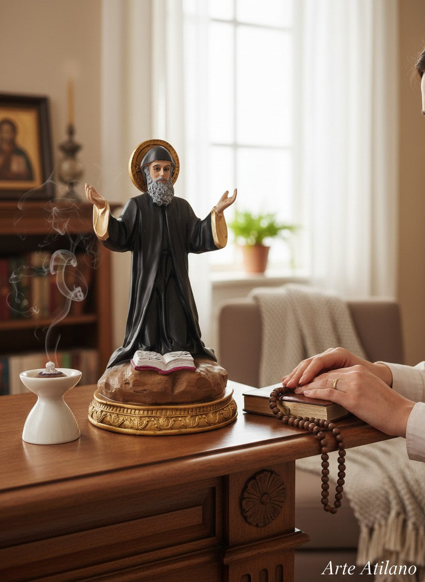 San Charbel – Escultura de Fe, Milagros y Sanación