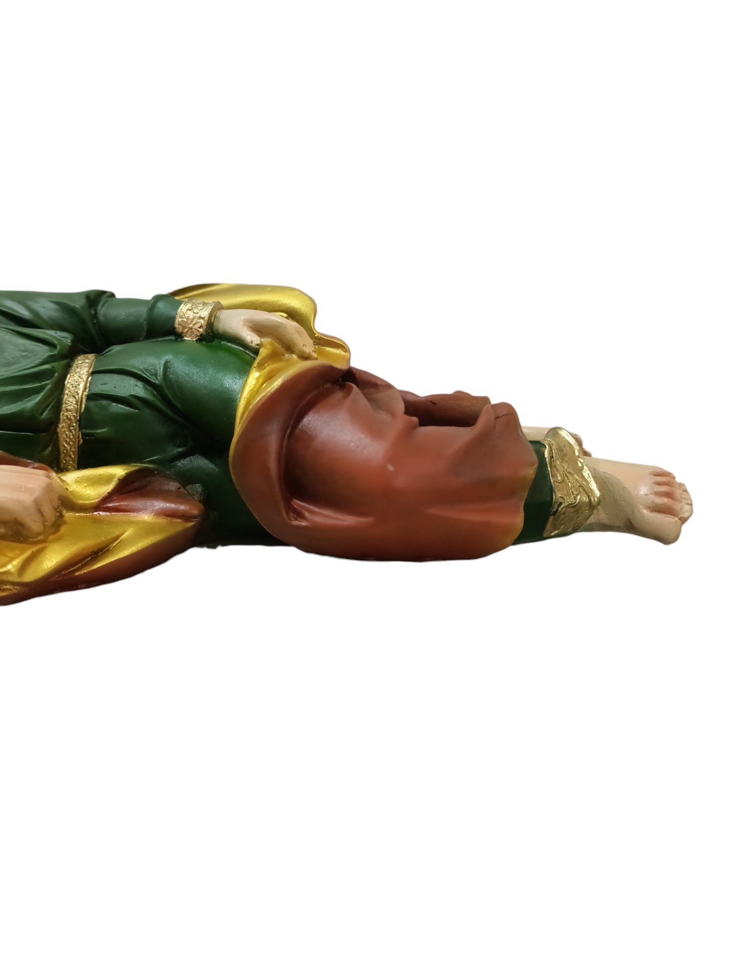 San José Dormido Figura Decorativa de Resina – Imagen Religiosa de Protección y Fe 30 cm