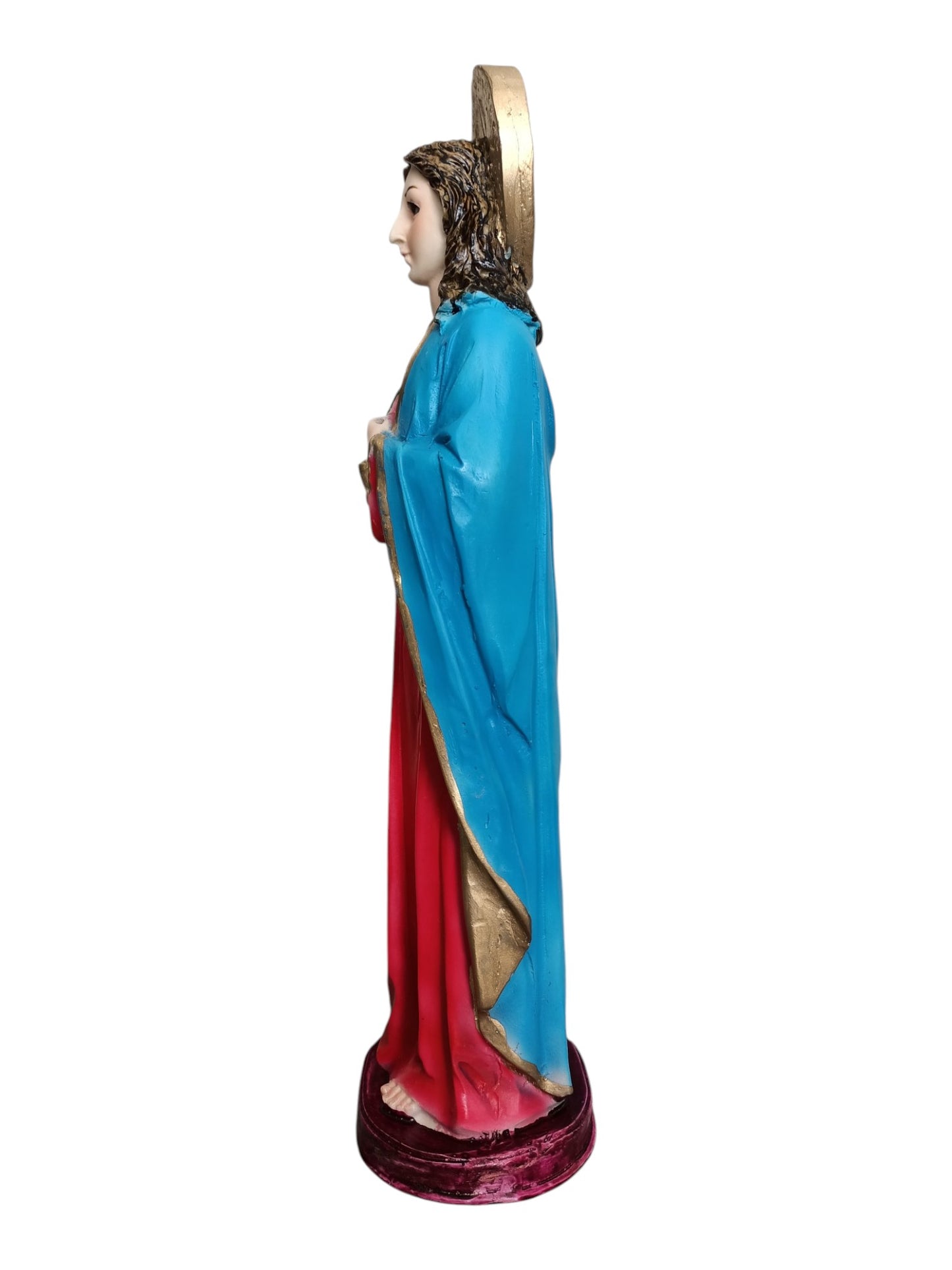 Virgen de Santa Lucía – Luz Divina y Protección para tu Hogar (32 cm)