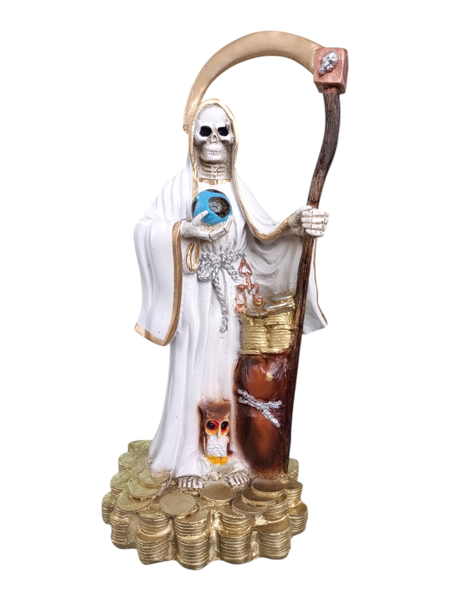 Escultura de la Santa muerte | 7 Potencias |