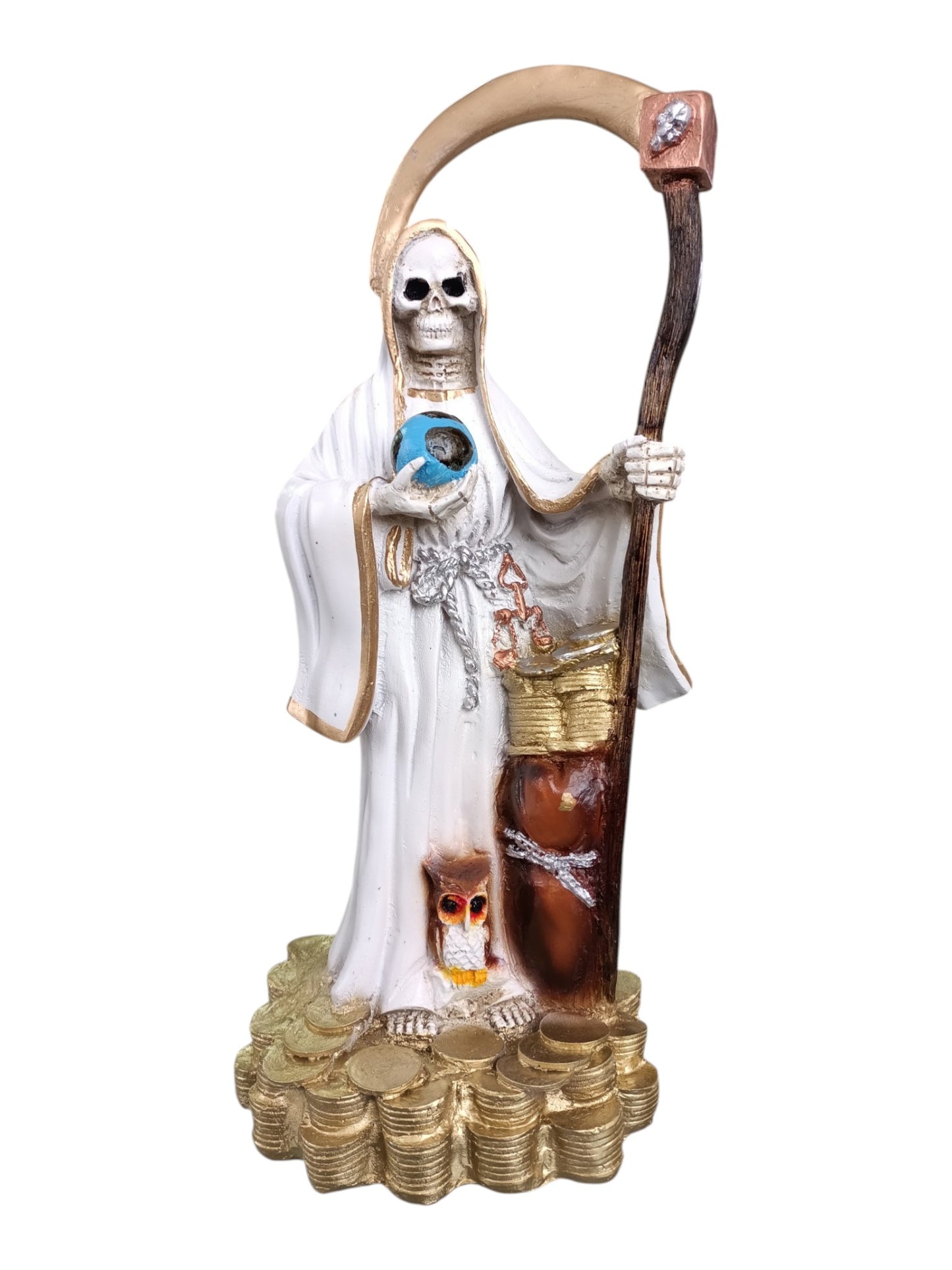 Escultura de la Santa muerte | 7 Potencias |