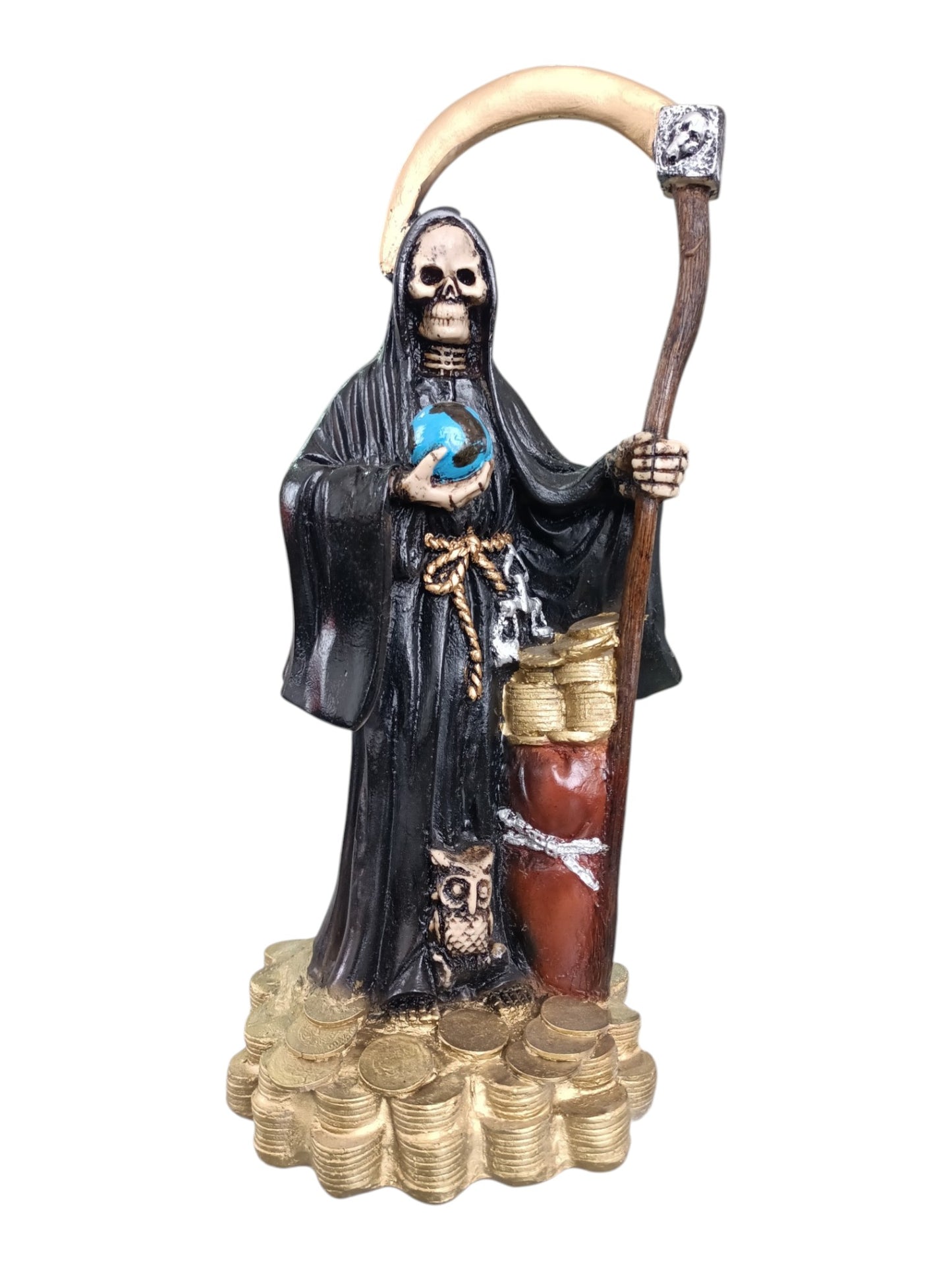 Escultura de la Santa muerte | 7 Potencias |
