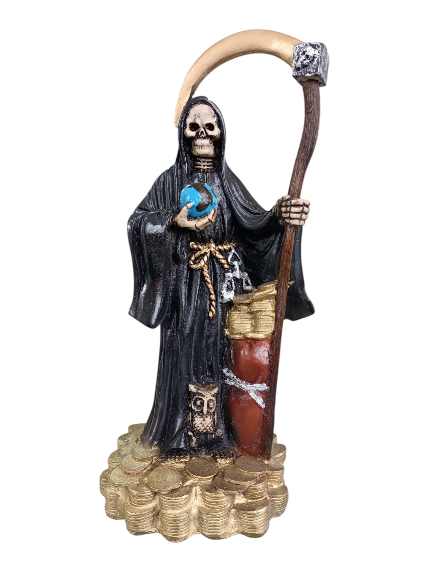 Escultura de la Santa muerte | 7 Potencias |