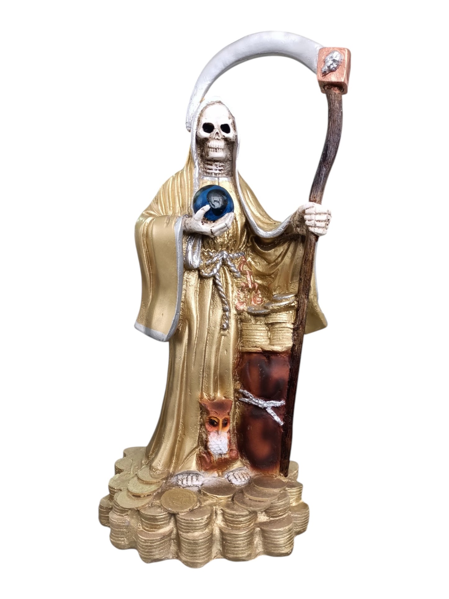 Escultura de la Santa muerte | 7 Potencias |