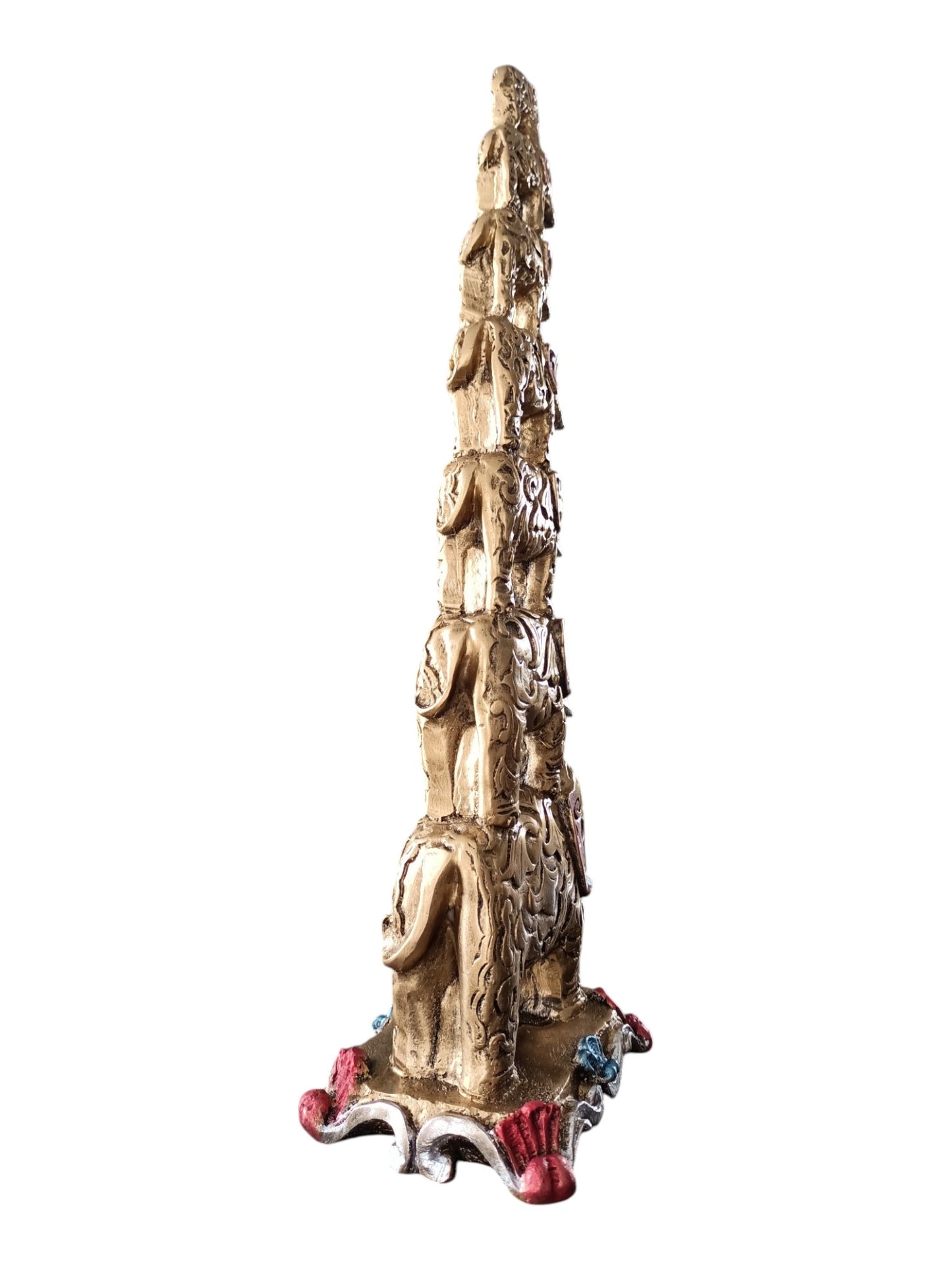 Torre de Elefantes de la Abundancia – Prosperidad, Fuerza y Buena Fortuna