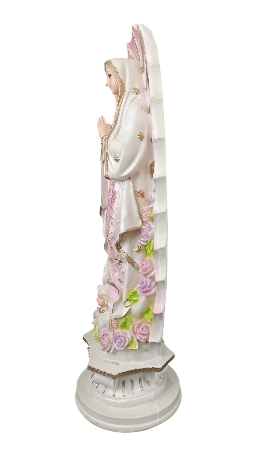Escultura Virgen de Guadalupe, Imagen Religiosa Resina. 45cm