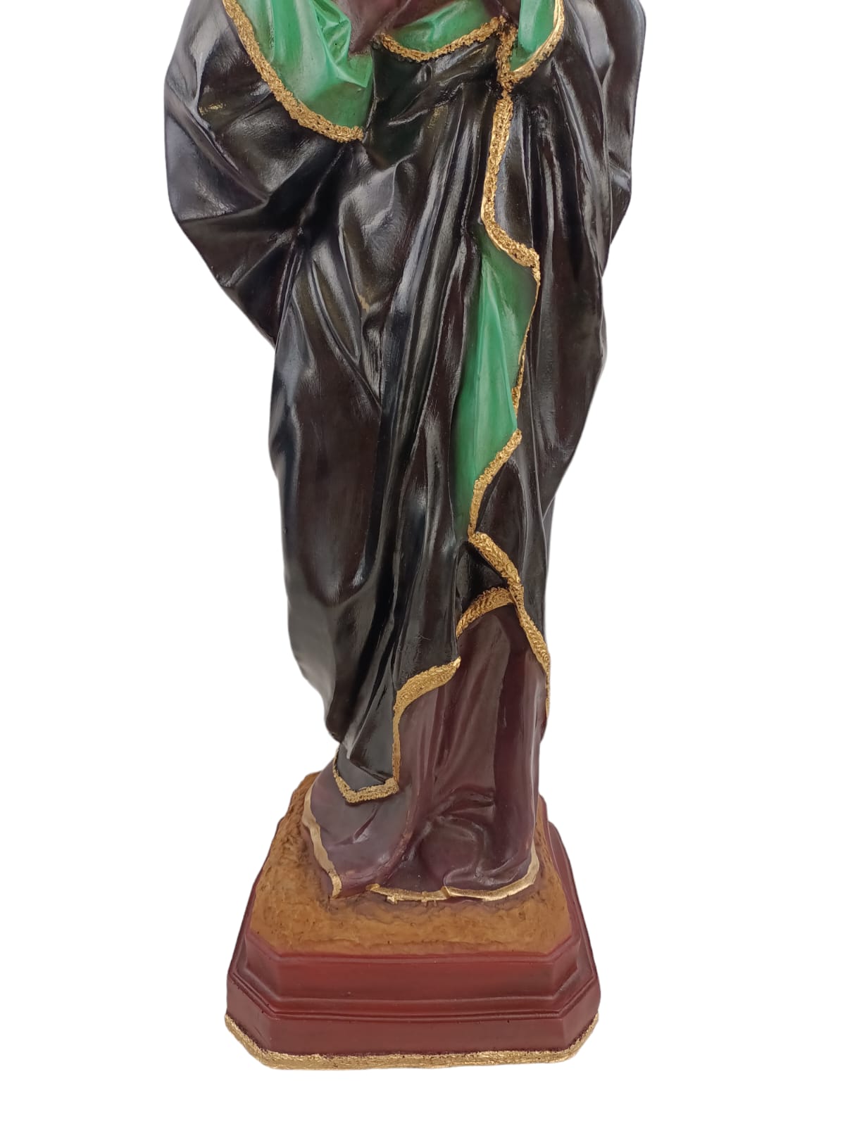 Escultura Virgen De Los Dolores Dolorosa Del Silencio 65 Cm