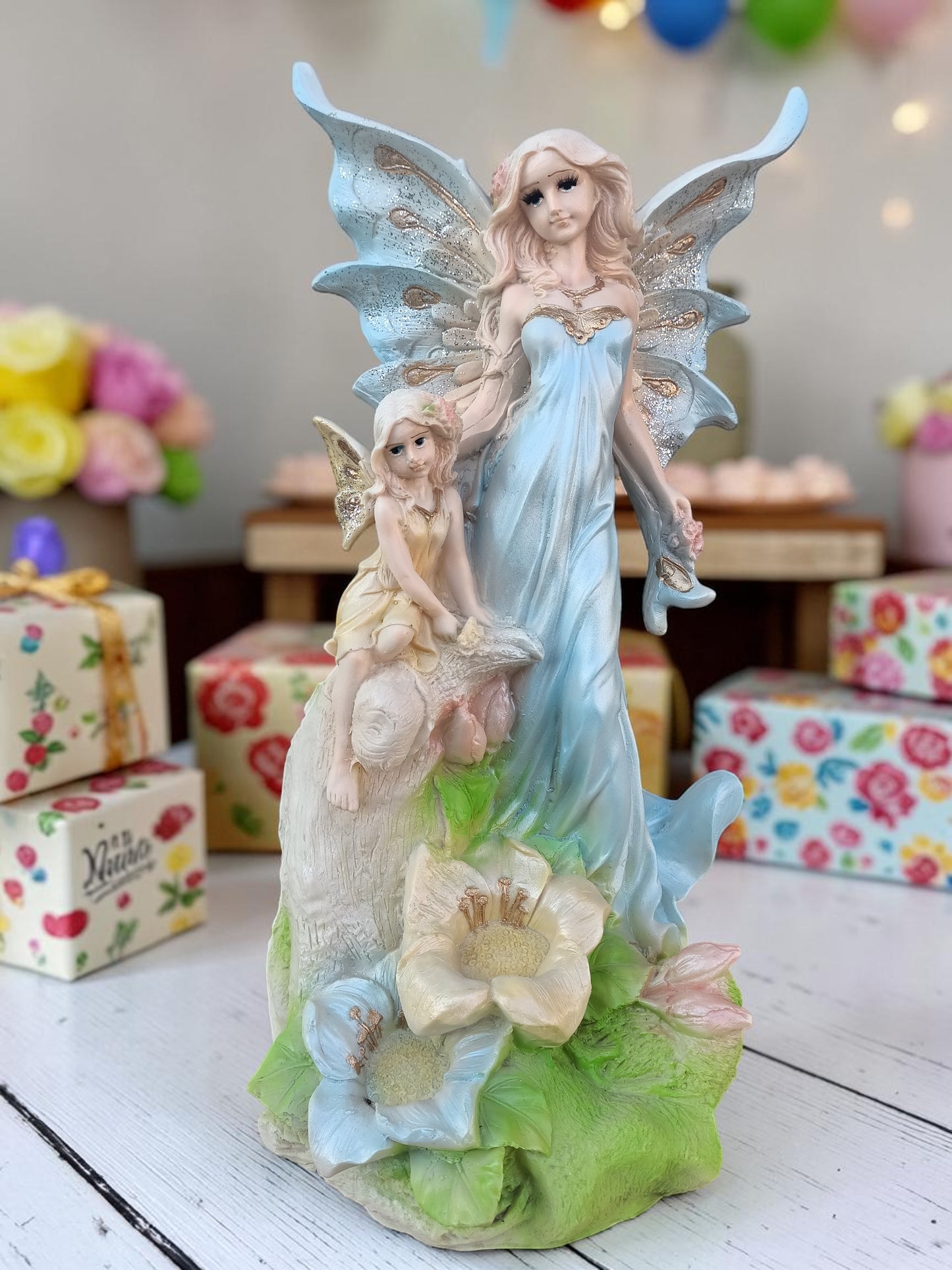 Hada de las Estaciones (Otoño- Primavera) – Transformación, Belleza y Renacer (42 cm)