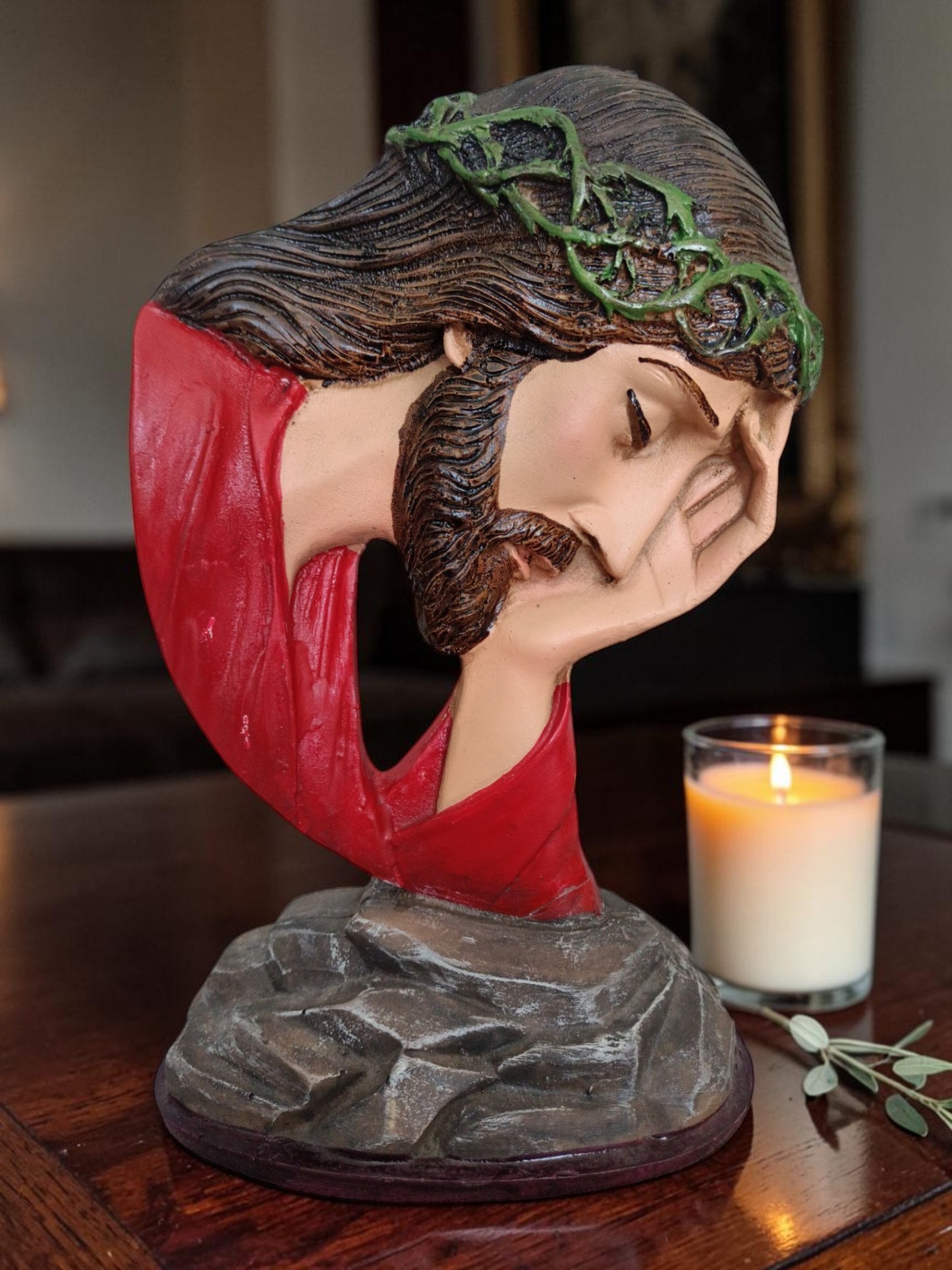 Jesús Pensador – Reflexión, Fe y Amor Profundo (23 cm)
