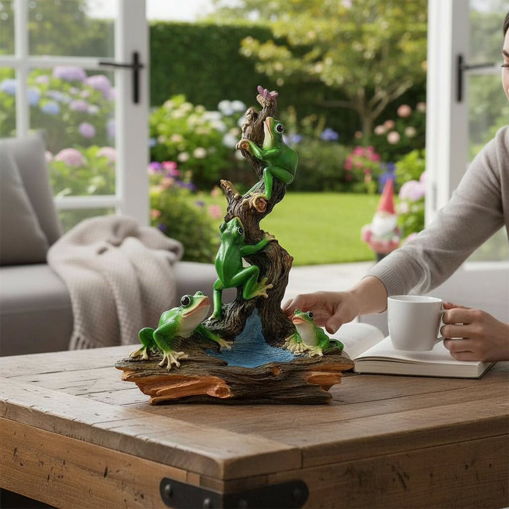 Fuente Decorativa para Pájaros – Bebedero para Colibríes Decorativo