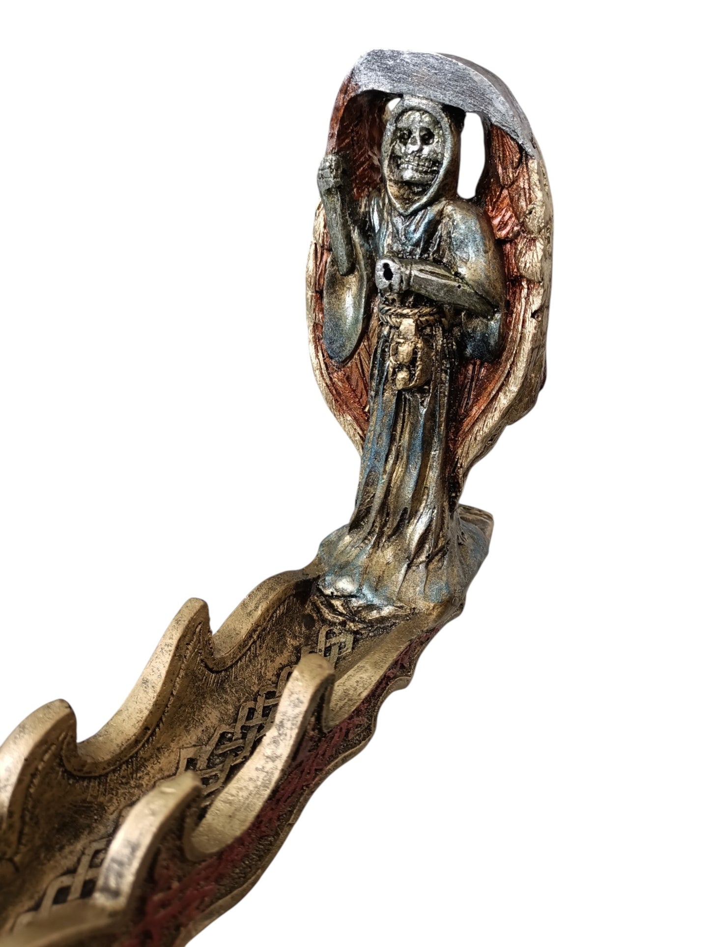 Porta Incienso de la Santa Muerte – Limpieza, Protección y Conexión Espiritual
