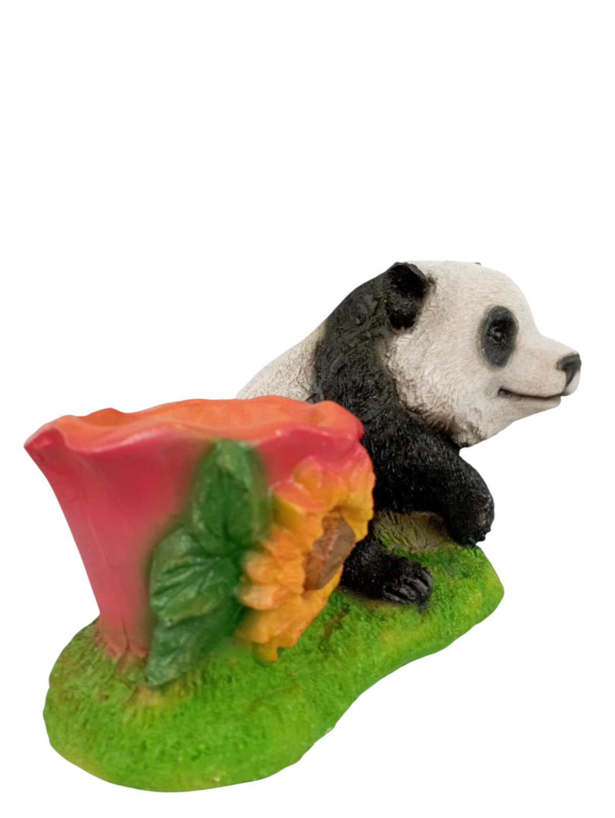 Macetero Decorativo Osito– Figura de Resina para Jardín y Hogar