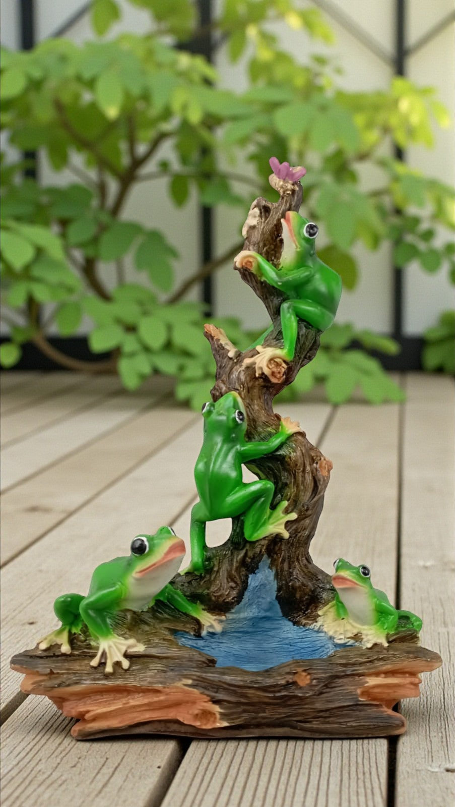 Fuente Decorativa para Pájaros – Bebedero para Colibríes Decorativo