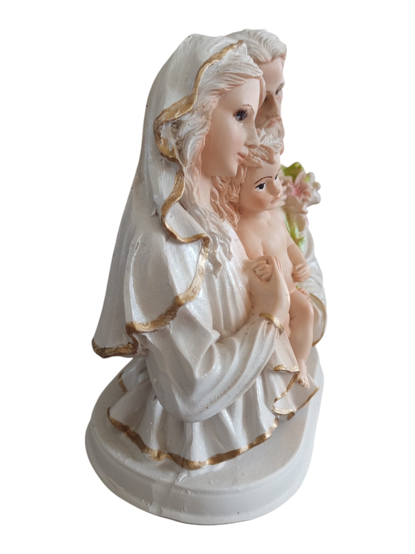 Sagrada Familia con Ojos de Cristal – Amor, Unión y Protección para tu Hogar - Recuerdos, Souvenirs, padrinos.