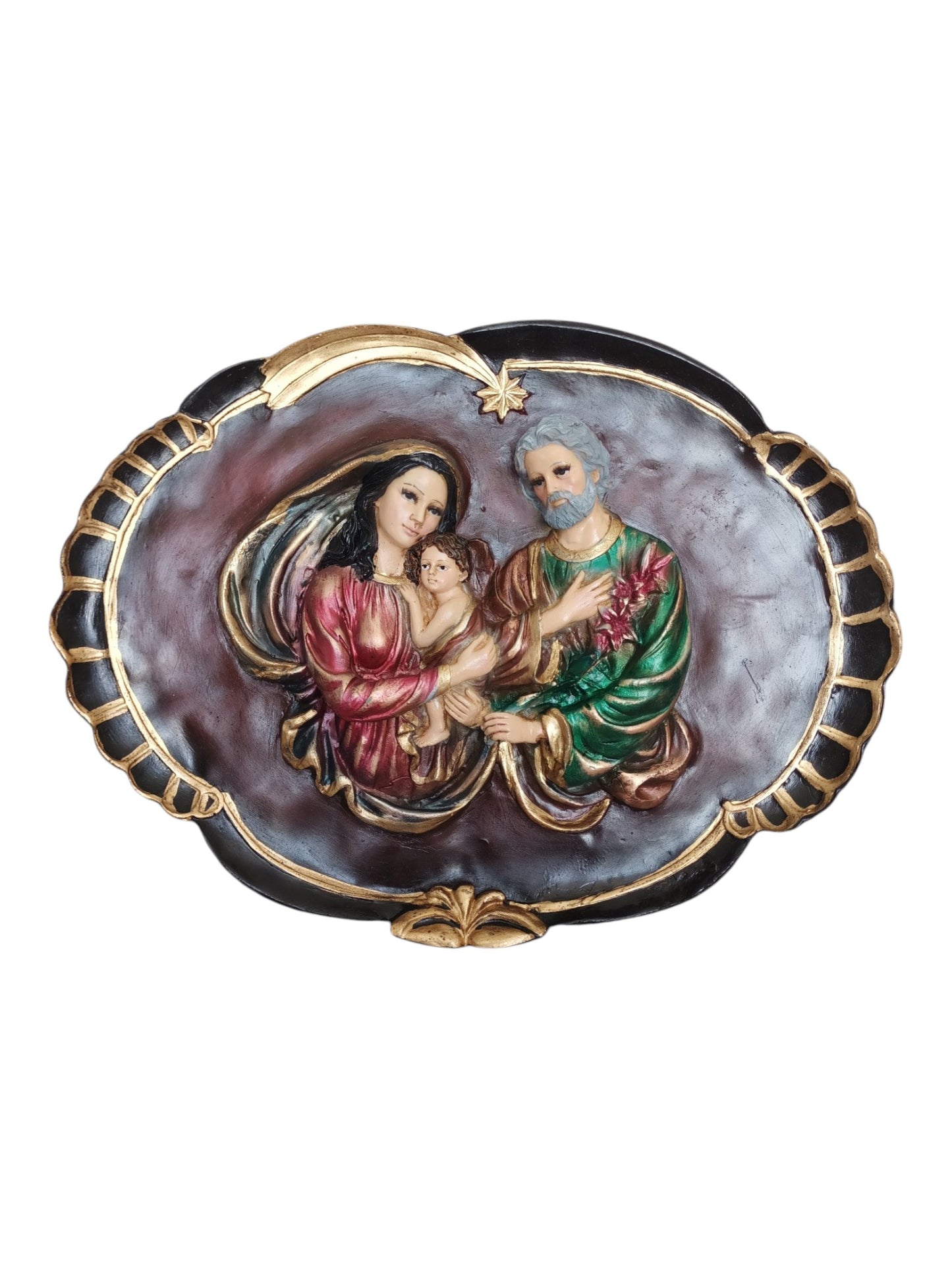 Medallón de la Sagrada Familia – Refugio de Amor y Unión