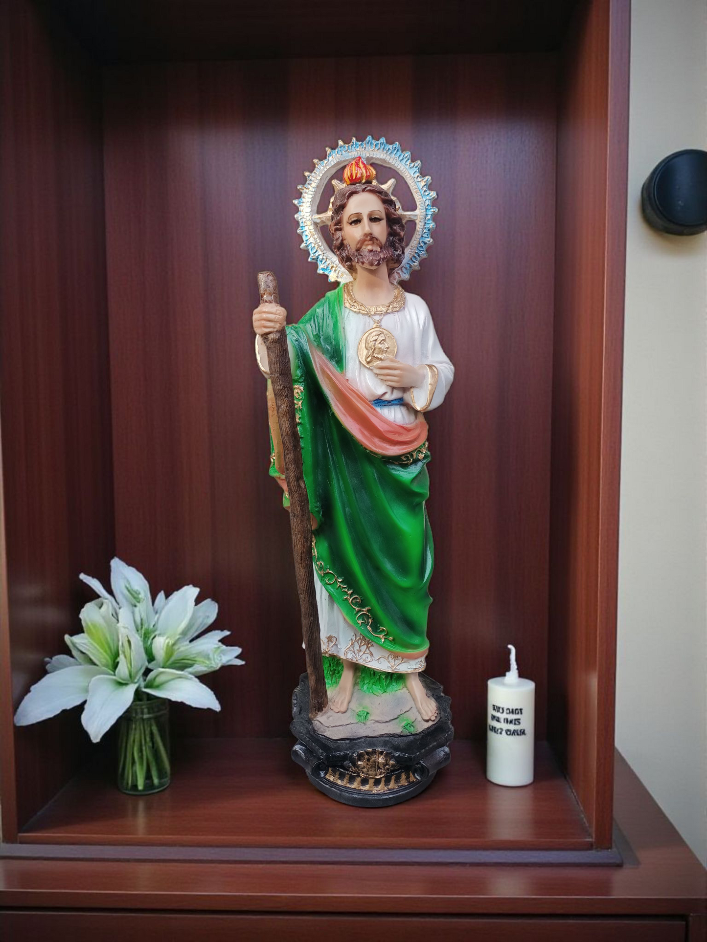 Saint Jude Thaddeus, 50 cm, in Resin – Protector of Difficult Causes