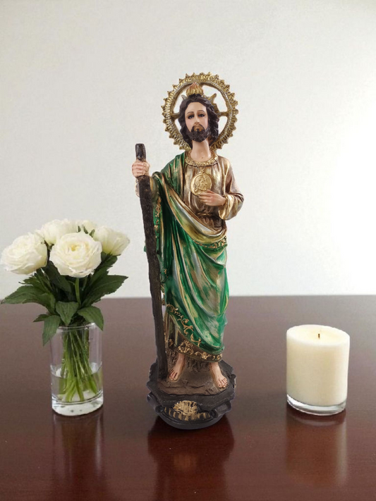 San Judas Tadeo de 50 cm en Resina – Protector de las Causas Difíciles