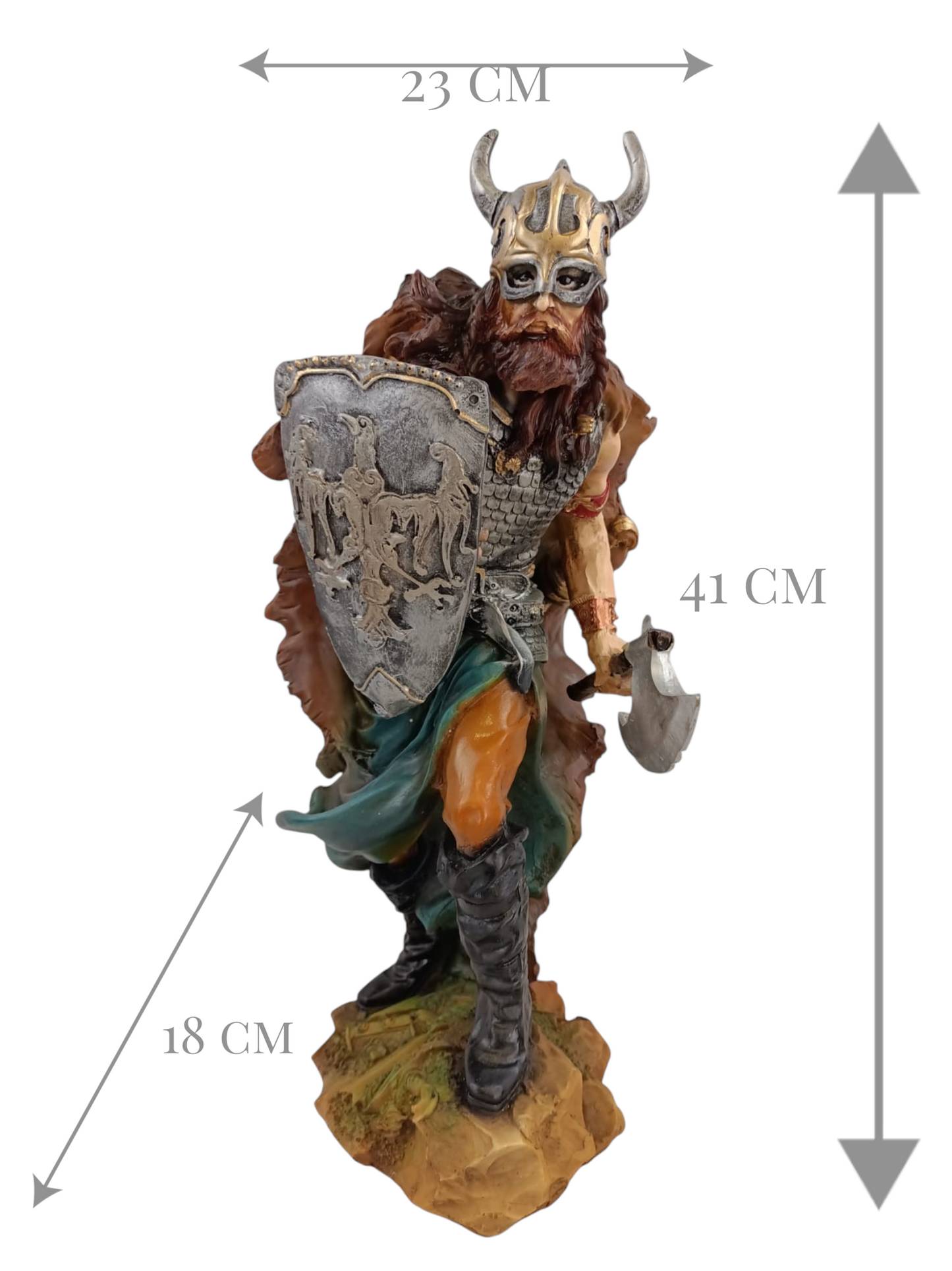 Guerrero Vikingo – Figura Premium 40 cm