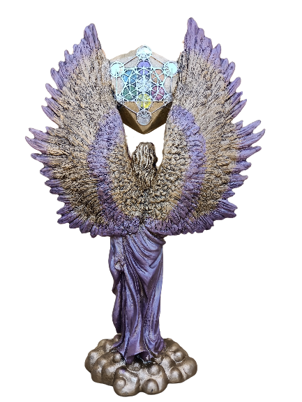 figura de Arcángel metatron 33 cm figura escultura resina