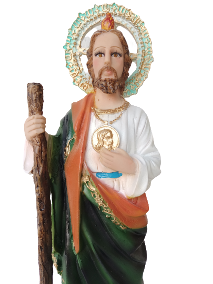 San judas Tadeo 40 cm resina bulto figura