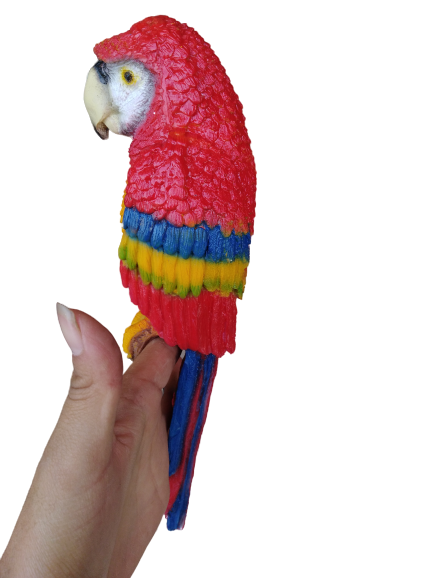 Guacamaya Para Maceta, Se Cuelga 15 Cm. Colgante Figura jardin