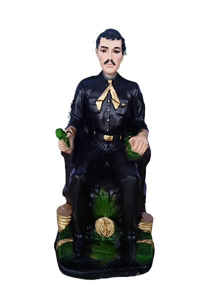 Jesús Mal Verde Estatua Figura Señor Malverde