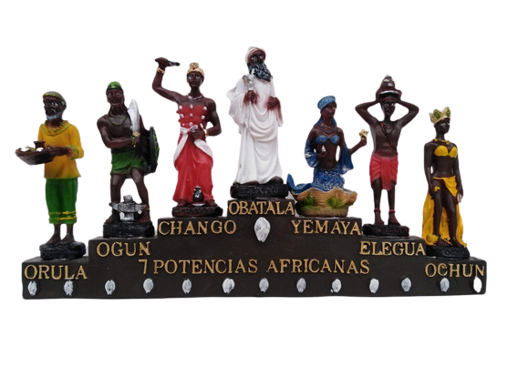 Trono 7 Potencias Africanas Orishas Santeria Cuba